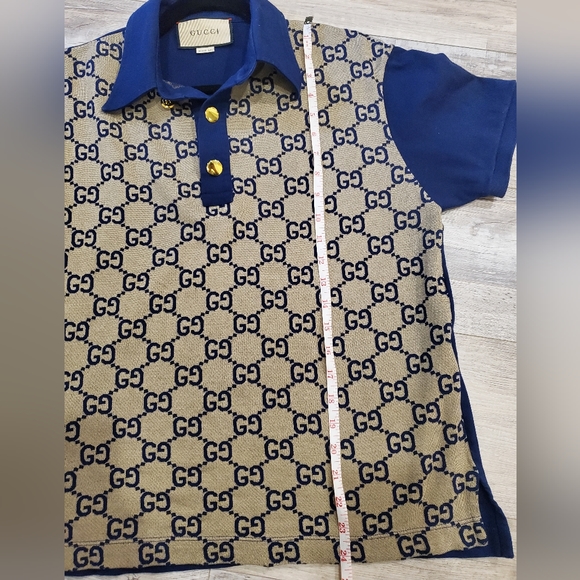 Mens, s, Gucci silk&cotton polo - Picture 7 of 12